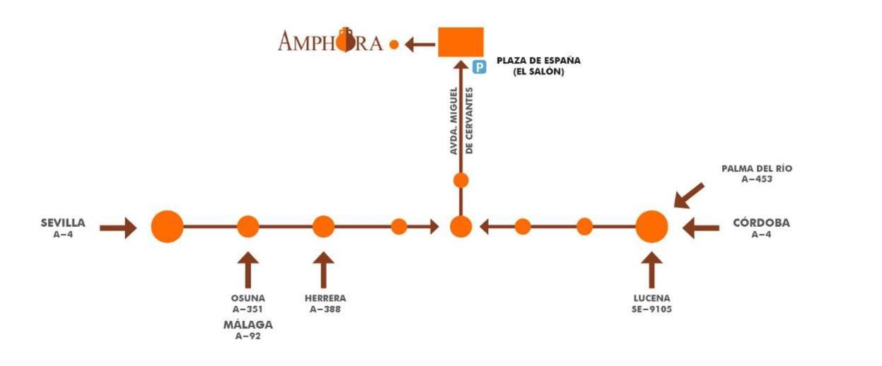 Amphora Alojamiento Écija Zewnętrze zdjęcie